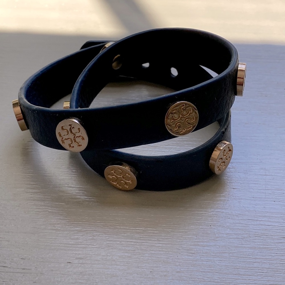 Tory Burch *Styled* Leather Wrap Bracelet